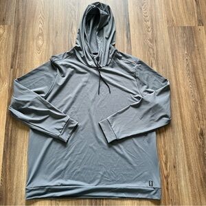 EUC RHONE Essential Performance  Hoodie Dark Gray XXL